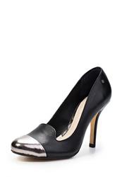 Туфли женские на каблуке Capodarte CA556AWKV342, черные/золотые