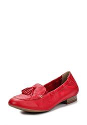 Туфли-лоферы на каблуке Caprice CA107AWAPA92, красные