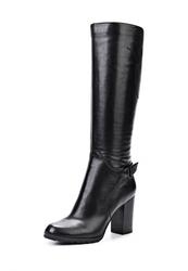 Сапоги женские на высоком каблуке Calipso CA549AWCNY46, черные (кожа)