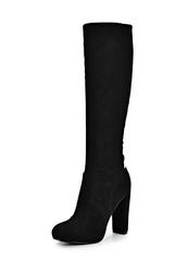 Сапоги женские на высоком каблуке Guess GU460AWCLU20, черные