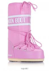 Женские сапоги-луноходы Moon Boot 14004400, розовые