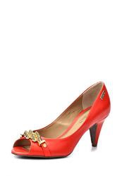 Туфли с открытым носом Dumond DU593AWAEU12, красные/каблук