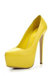 Туфли на платформе и шпильке Le Silla LE682AWAEO91, желтые