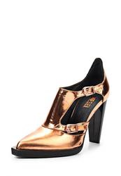 Туфли женские на каблуке Diesel DI303AWAFQ32, золотые