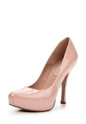 Туфли на платформе и каблуке Pura Lopez PU761AWAMG23, розовые лаковые