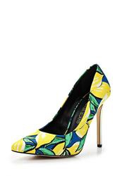 Женские туфли на каблуке-шпильке River Island RI004AWLV597, желто-цветные