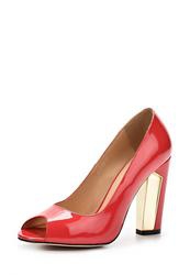 Туфли на устойчивом каблуке Elmonte EL596AWBBJ22, красные лаковые