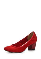 Туфли на толстом каблуке Elche EL242AWBGB09, красные