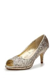 Туфли на низком каблуке Dorothy Perkins DO005AWCKK81, золотые