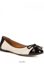 купить Балетки женские Café Noir DA403-SDA4031748F8, белые/черные (нат. кожа) фото Балетки женские Café Noir DA403-SDA4031748F8, белые/черные (нат. кожа)