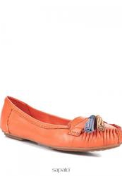 купить Балетки женские Clarks CLOVELLY WAY, оранжевые (кожа) фото Балетки женские Clarks CLOVELLY WAY, оранжевые (кожа)