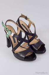 купить Босоножки на каблуке N.J.B. NJB-3046Е3В, черного цвета фото Босоножки на каблуке N.J.B. NJB-3046Е3В, черного цвета