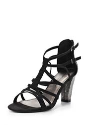 купить Босоножки на толстом каблуке Marco Tozzi MA143AWACN93, черные фото Босоножки на толстом каблуке Marco Tozzi MA143AWACN93, черные