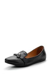 купить Лоферы женские Grand Style GR025AWAPT06, черные фото Лоферы женские Grand Style GR025AWAPT06, черные