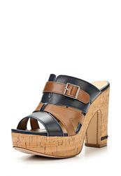 купить Сабо женские на платформе Sinta SI293AWBDF67, черные/коричневые фото Сабо женские на платформе Sinta SI293AWBDF67, черные/коричневые