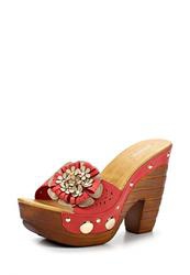 купить Сабо женские на платформе Evita EV002AWAYM54, красные фото Сабо женские на платформе Evita EV002AWAYM54, красные