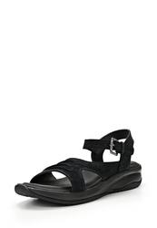 купить Сандалии женские летние Skechers SK261AWLU718, черные фото Сандалии женские летние Skechers SK261AWLU718, черные