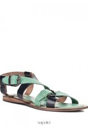 купить Женские сандали Pepe Jeans London 108.PLS90014..529, черно-зеленые фото Женские сандали Pepe Jeans London 108.PLS90014..529, черно-зеленые