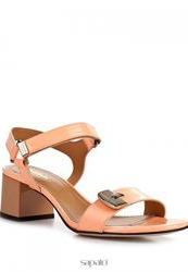 купить Босоножки на каблуке Baldinini Trend 498114BLOG78RCUA4, коралловые фото Босоножки на каблуке Baldinini Trend 498114BLOG78RCUA4, коралловые