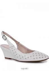 купить Босоножки на танкетке Francesco Donni P515 215YB-H68-09A20, белые фото Босоножки на танкетке Francesco Donni P515 215YB-H68-09A20, белые