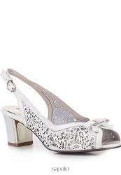 купить Босоножки на толстом каблуке Francesco Donni 045SK-S30-09A20, белые фото Босоножки на толстом каблуке Francesco Donni 045SK-S30-09A20, белые