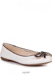 купить Балетки женские Loucos & Santos 700912-243-1, белые фото Балетки женские Loucos & Santos 700912-243-1, белые