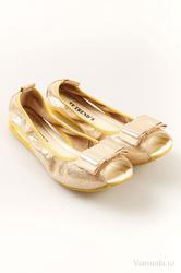 купить Балетки женские TF TREND'S TF-12154, золотые фото Балетки женские TF TREND'S TF-12154, золотые