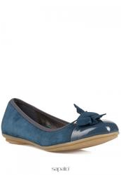 купить Балетки женские Ralf Ringer 747117СН, синие (замша, лак. кожа) фото Балетки женские Ralf Ringer 747117СН, синие (замша, лак. кожа)