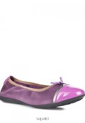 купить Балетки женские GAS 496/300/62, фиолетовые (замша, лаковая кожа) фото Балетки женские GAS 496/300/62, фиолетовые (замша, лаковая кожа)