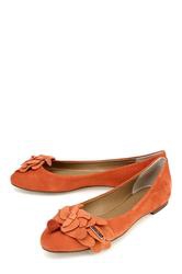 купить Балетки женские Dumond 1557508521702, оранжевые фото Балетки женские Dumond 1557508521702, оранжевые