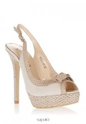 купить Босоножки на высоком каблуке Runa 1236A-01, бежевые/платформа фото Босоножки на высоком каблуке Runa 1236A-01, бежевые/платформа