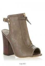 купить Босоножки на толстом каблуке Silvian Heach RCP13128CZ, серые фото Босоножки на толстом каблуке Silvian Heach RCP13128CZ, серые
