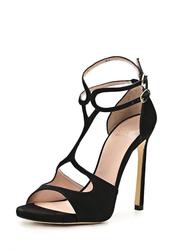 купить Босоножки на высоком каблуке Stuart Weitzman ST001AWAJR23, черные фото Босоножки на высоком каблуке Stuart Weitzman ST001AWAJR23, черные
