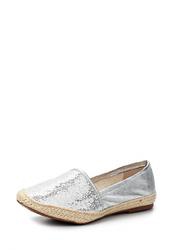 купить Эспадрильи женские Lilly's Closet LI041AWAEU93, серебристые фото Эспадрильи женские Lilly's Closet LI041AWAEU93, серебристые