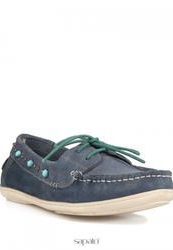 купить Мокасины женские Wrangler WL141635-118, синие на шнурках фото Мокасины женские Wrangler WL141635-118, синие на шнурках