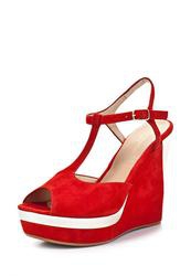 купить Босоножки на платформе Just Couture JU663AWAGS04, красные фото Босоножки на платформе Just Couture JU663AWAGS04, красные
