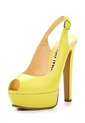 купить Босоножки на платформе Nando Muzi NA008AWBHO71, желтые/каблук фото Босоножки на платформе Nando Muzi NA008AWBHO71, желтые/каблук