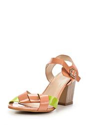 купить Босоножки на толстом каблуке Vivian Royal VI809AWBJW02, бежевые фото Босоножки на толстом каблуке Vivian Royal VI809AWBJW02, бежевые