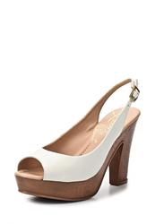 купить Босоножки на платформе Lilly's Closet LI041AWAEV22, белые/каблук фото Босоножки на платформе Lilly's Closet LI041AWAEV22, белые/каблук