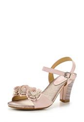 купить Босоножки на толстом каблуке Wilmar WI064AWAPY91, розовые фото Босоножки на толстом каблуке Wilmar WI064AWAPY91, розовые