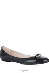 купить Балетки женские на каблуке Marc Jacobs MJ21100 00043, черные кожаные фото Балетки женские на каблуке Marc Jacobs MJ21100 00043, черные кожаные