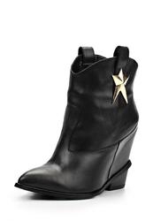 купить Ботильоны на низком каблуке Grand Style GR025AWLD062, черные фото Ботильоны на низком каблуке Grand Style GR025AWLD062, черные