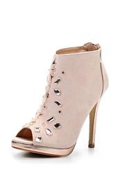 купить Ботильоны на каблуке Timeless TI990AWKC533, розовые с открытым носом фото Ботильоны на каблуке Timeless TI990AWKC533, розовые с открытым носом