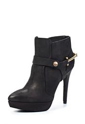 купить Ботильоны на платформе Dumond DU593AWKV461, черные/каблук фото Ботильоны на платформе Dumond DU593AWKV461, черные/каблук