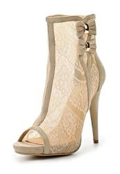 купить Ботильоны на высоком каблуке Lamania LA002AWAAB78, бежевые фото Ботильоны на высоком каблуке Lamania LA002AWAAB78, бежевые