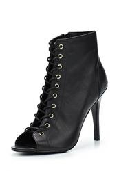 купить Ботильоны на каблуке Steve Madden ST170AWBUC67, черные на шнуровке фото Ботильоны на каблуке Steve Madden ST170AWBUC67, черные на шнуровке