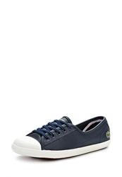 купить Полукеды женские Lacoste LA038AWANJ21, синие фото Полукеды женские Lacoste LA038AWANJ21, синие