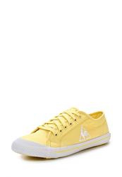купить Кеды женские Le Coq Sportif LE004AWATW33, желтые фото Кеды женские Le Coq Sportif LE004AWATW33, желтые