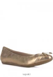 купить Балетки женские Tervolina A31004-2, золотые (кожа) фото Балетки женские Tervolina A31004-2, золотые (кожа)