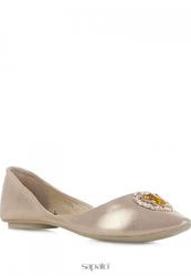 купить Балетки женские на каблуке Vitacci 11309, золотисто-бежевые (кожа) фото Балетки женские на каблуке Vitacci 11309, золотисто-бежевые (кожа)